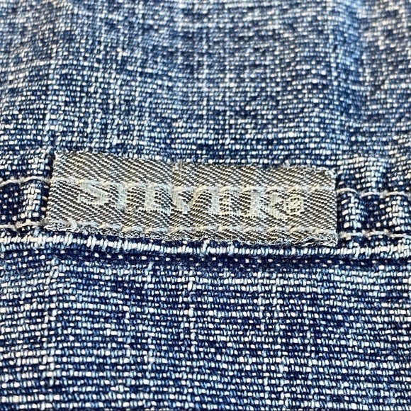 SILVER JEANS Jacket, Light Wash, Slightly Cropped - Picture 3 of 8